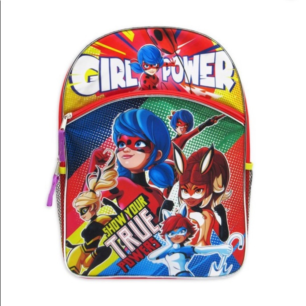 🌹 New Miraculous Ladybug Large Backpack